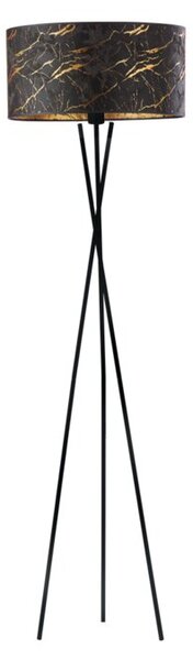 Lampa stojąca podłogowa trójnóg z abażurem walec MORIS