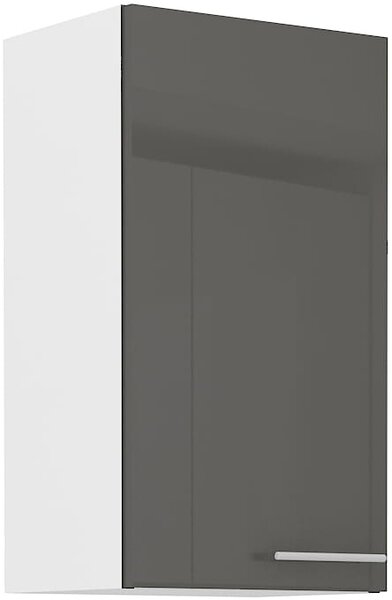 Szafka kuchenna wisząca górna LARA 40 G-72 1F Grafit/Biały