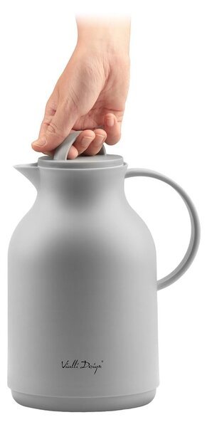 Szary termos Vialli Design, 1 l