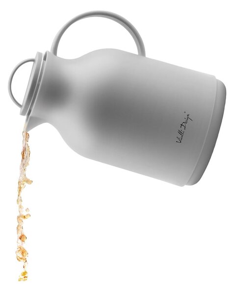 Szary termos Vialli Design, 1 l