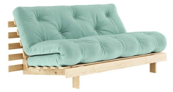Zielona rozkładana sofa 160 cm Roots – Karup Design
