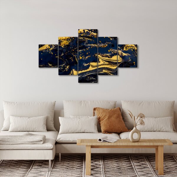 Obraz abstrakcji (125x70 cm)