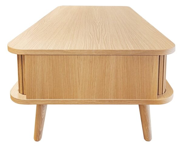 Stolik w dekorze dębu 58x107.5 cm Rove – Woodman