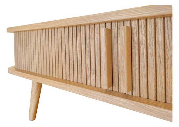 Stolik w dekorze dębu 58x107.5 cm Rove – Woodman