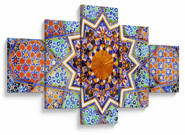Obraz mozaiki (125x70 cm)