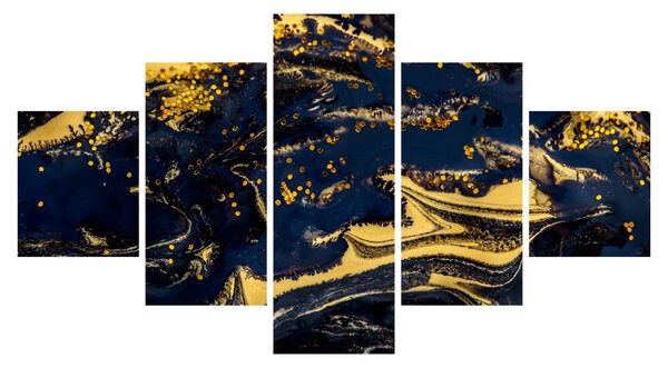 Obraz abstrakcji (125x70 cm)