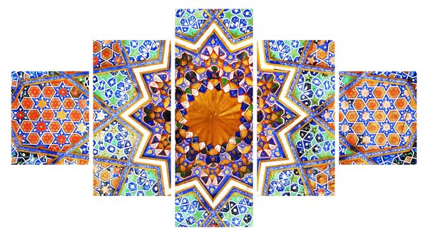 Obraz mozaiki (125x70 cm)