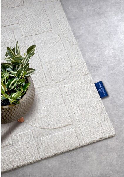 Kremowy wełniany chodnik tkany ręcznie 80x250 cm Alexis – Villeroy&Boch