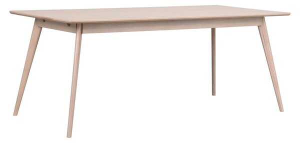 Rozkładany stół z blatem w dekorze dębu 190x90 cm Yumi – Rowico