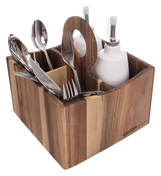 Drewniany stojak na przybory kuchenne Wooden – Orion