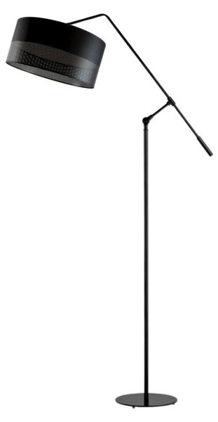 Lampa stojąca podłogowa przegubowa regulowana z abażurem walec AVADO