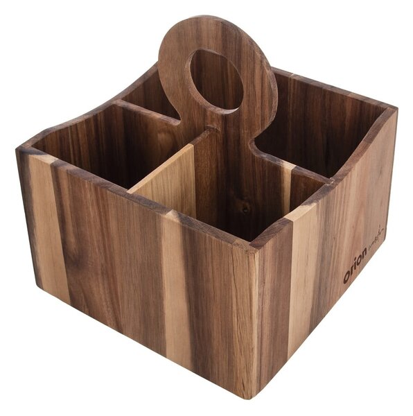 Drewniany stojak na przybory kuchenne Wooden – Orion