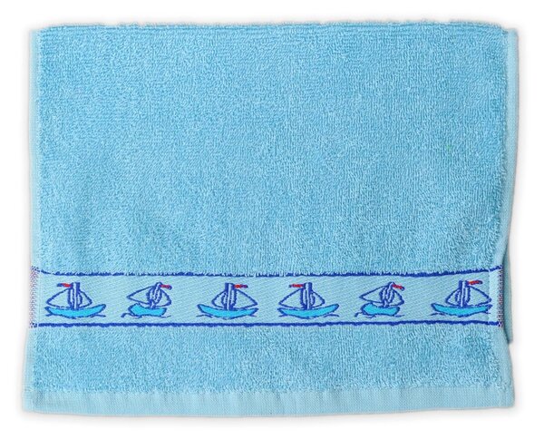 Ręcznik dziecięcy KIDS niebieski 30x50 cm