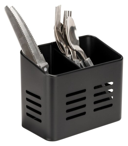 Metalowe stojaki na sztućce i serwetki zestaw 2 szt. Black Outdoor Kitchen Baco – Wenko