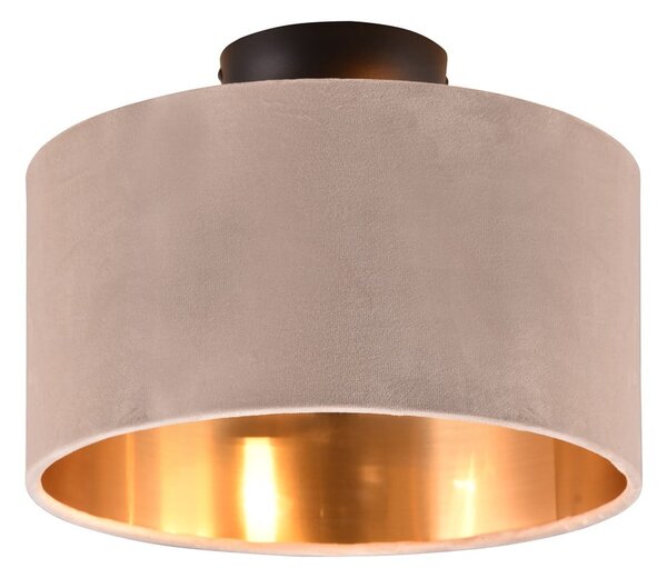 Czarno-beżowa lampa sufitowa ø 30 cm Julieta – Trio