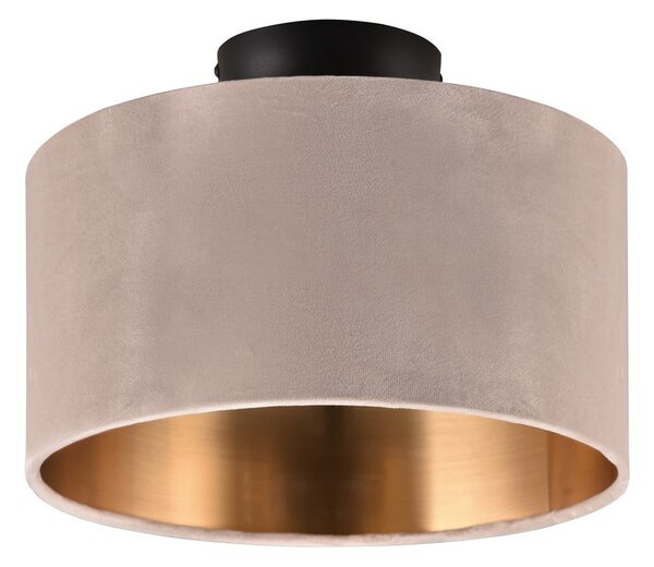 Czarno-beżowa lampa sufitowa ø 30 cm Julieta – Trio