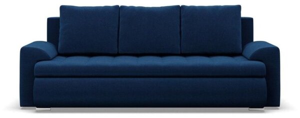 Kanapa rozkÅadana, Bosco, velvet, 222x96x92 cm, granatowy | TYLETEGOTU