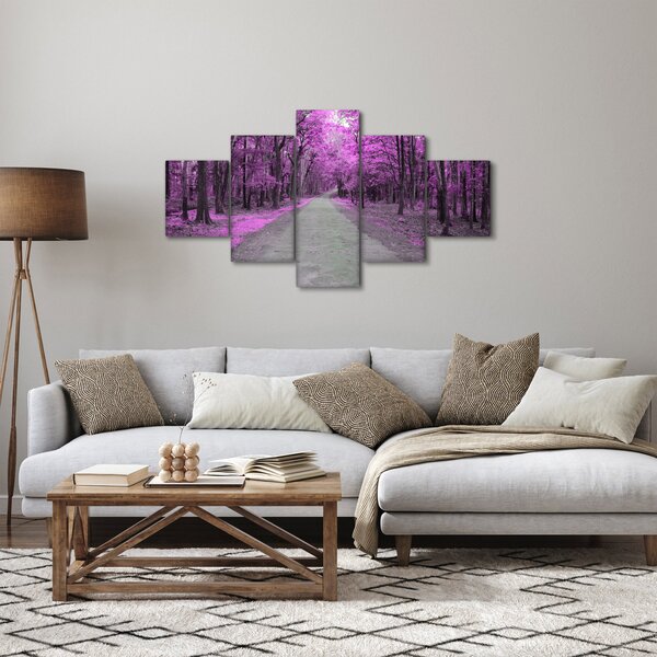Obraz - Ścieżka przez park (125x70 cm)