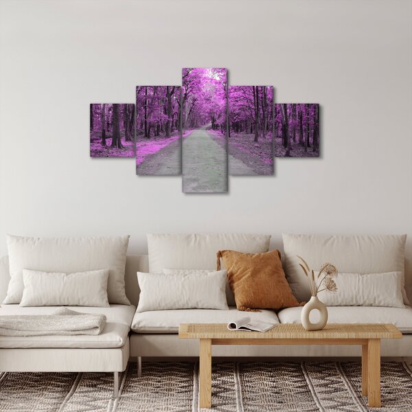 Obraz - Ścieżka przez park (125x70 cm)