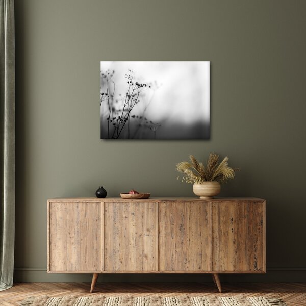 Obraz - Detal kwiatów polnych (70x50 cm)