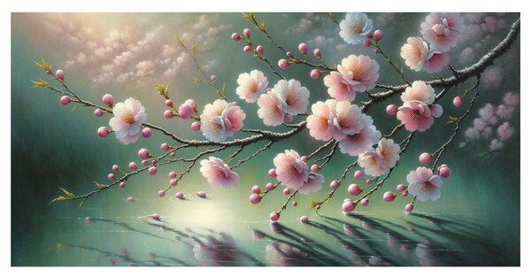 Obraz kwitnąca sakura