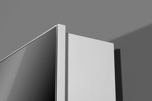 Biała szafka pod przedpokoju 50x195x18 cm Rotary – Germania