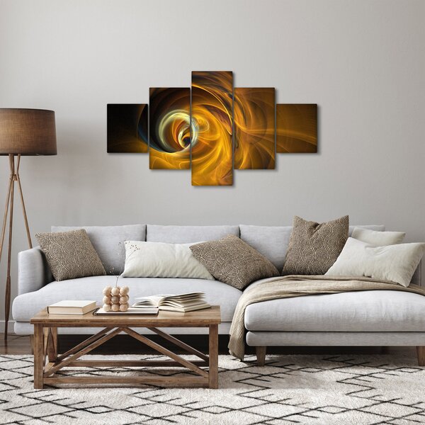 Obraz - Abstrakcja w ruchu (125x70 cm)