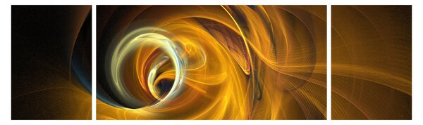 Obraz - Abstrakcja w ruchu (170x50 cm)