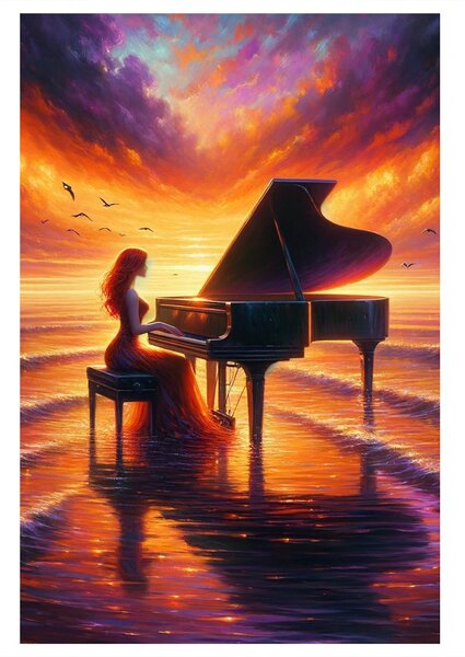 Obraz sny fortepianowe