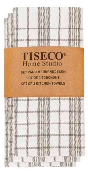 Bawełniane ścierki zestaw 3 szt. 70x50 cm – Tiseco Home Studio