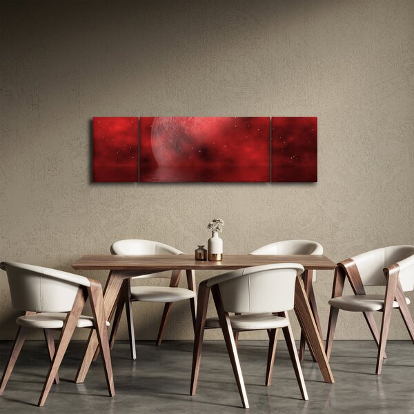 Obraz - Księżyc na powierzchni (170x50 cm)