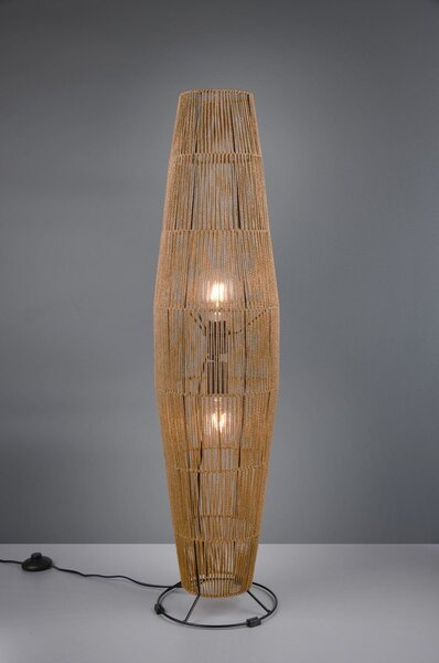 Naturalna lampa stojąca (wys. 103 cm) Miki – Reality