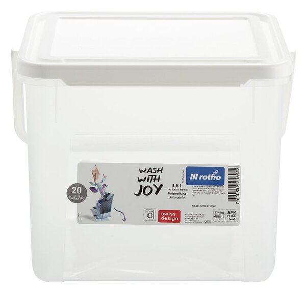 Plastikowy pojemnik z pokrywką − Rotho