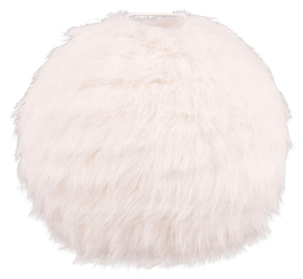 Kremowa lampa stołowa (wys. 24 cm) Furry – Reality