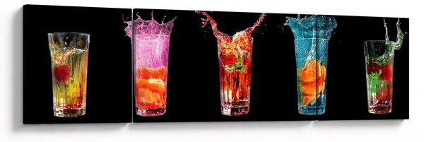 Obraz napojów (170x50 cm)