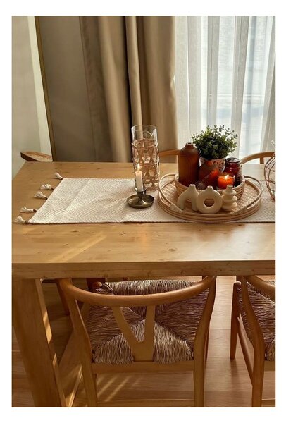 Bieżnik z bawełny organicznej 40x130 cm – Mila Home