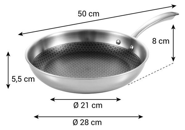Patelnia ø 28 cm SteelCraft – Tescoma