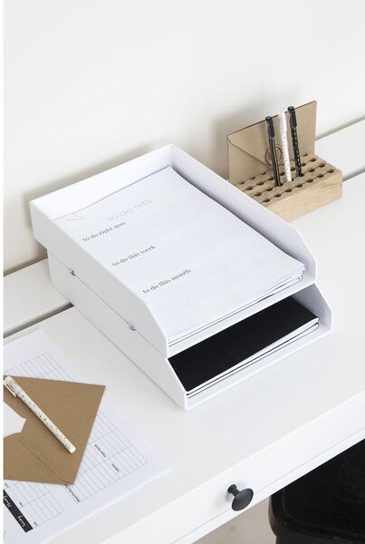 Kartonowe organizery na dokumenty zestaw 2 szt. Hakan – Bigso Box of Sweden