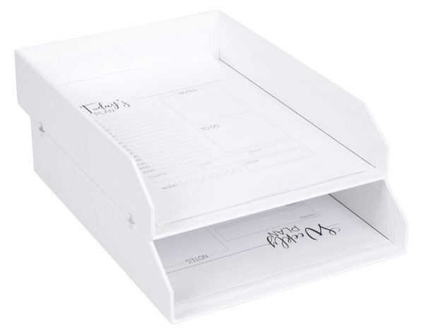 Kartonowe organizery na dokumenty zestaw 2 szt. Hakan – Bigso Box of Sweden