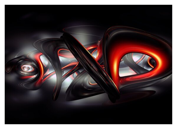 Obraz abstrakcji (70x50 cm)