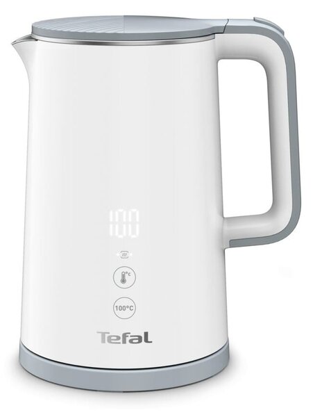 Biały czajnik elektryczny 1,5 l Sense KO693110 – Tefal