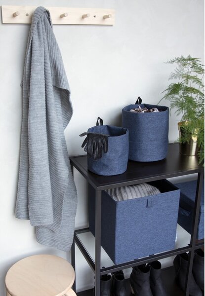 Tekstylny koszyk ø 22x22 cm Soft Storage – Bigso Box of Sweden