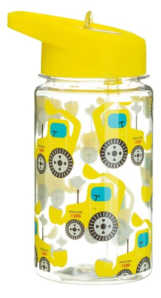 Dziecięca butelka na wodę Sass & Belle Drink Up Digger, 400 ml