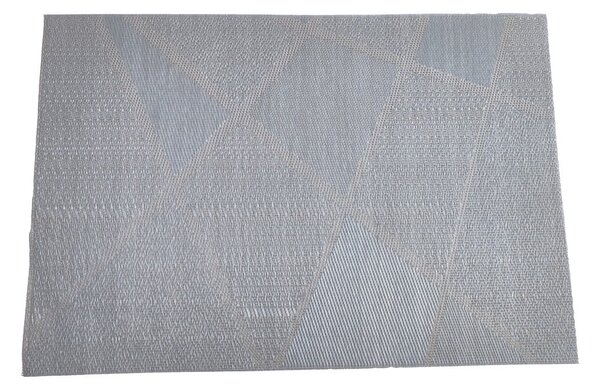 Jasnoszara materiałowa mata stołowa zestaw 2 szt. 30x45 cm Evita – JAHU collections