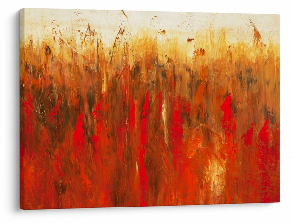 Obraz malowanej abstrakcji (70x50 cm)