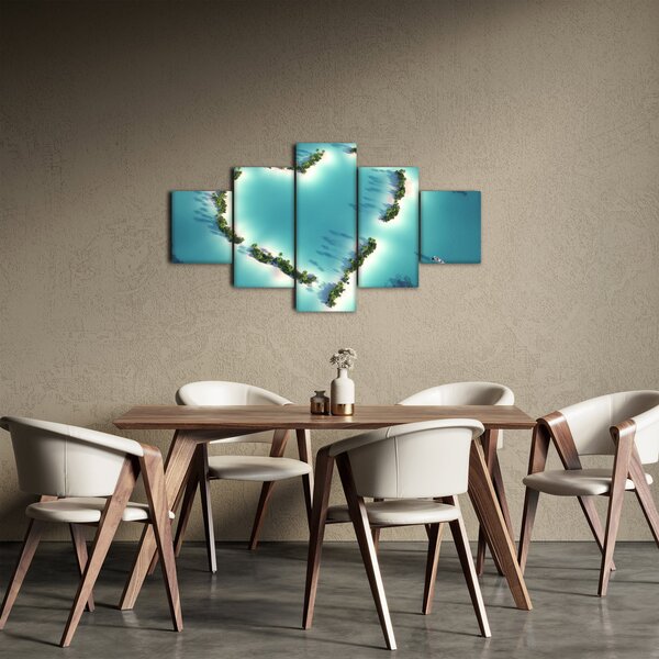 Obraz - Wyspy serca (125x70 cm)