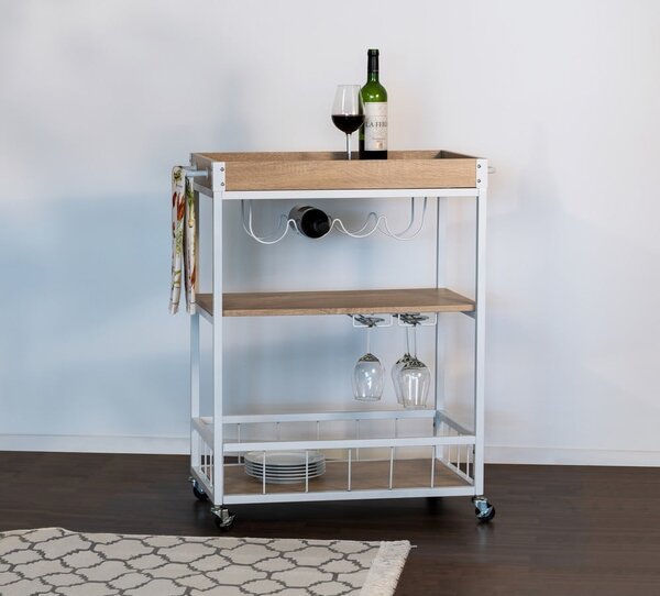 Barek na kółkach 40x80 cm Rustico – Wenko