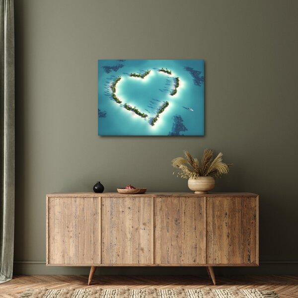 Obraz - Wyspy serca (70x50 cm)