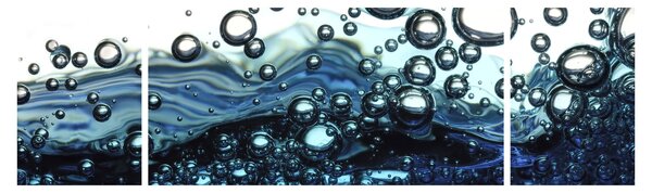 Obraz bąbelków (170x50 cm)