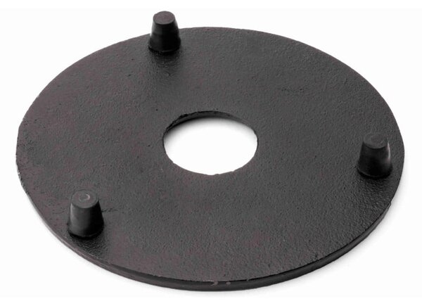 Czarna żeliwna podstawka pod czajnik Bredemeijer Jing, ⌀ 13,4 cm